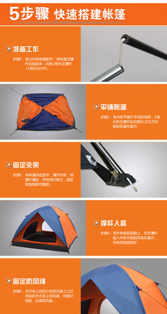 【淘寶清倉】正品綠族雙層防曬帳篷，開啟你的戶外野營之旅